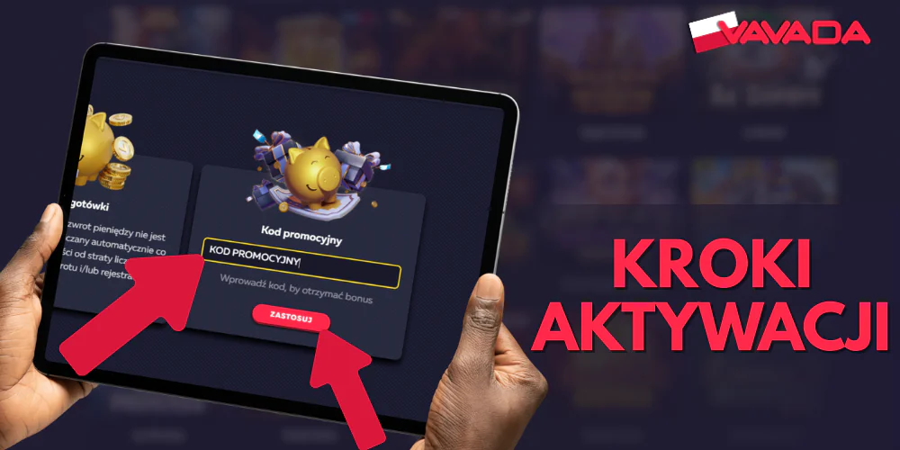 Instrukcje krok po kroku dotyczące aktywacji kodu promocyjnego od Vavada
