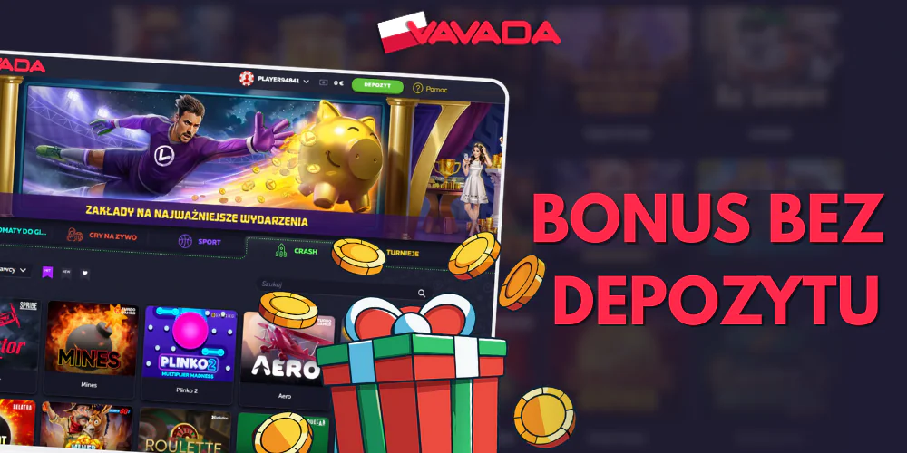 Oferta specjalna z bonusem bez depozytu od Vavada